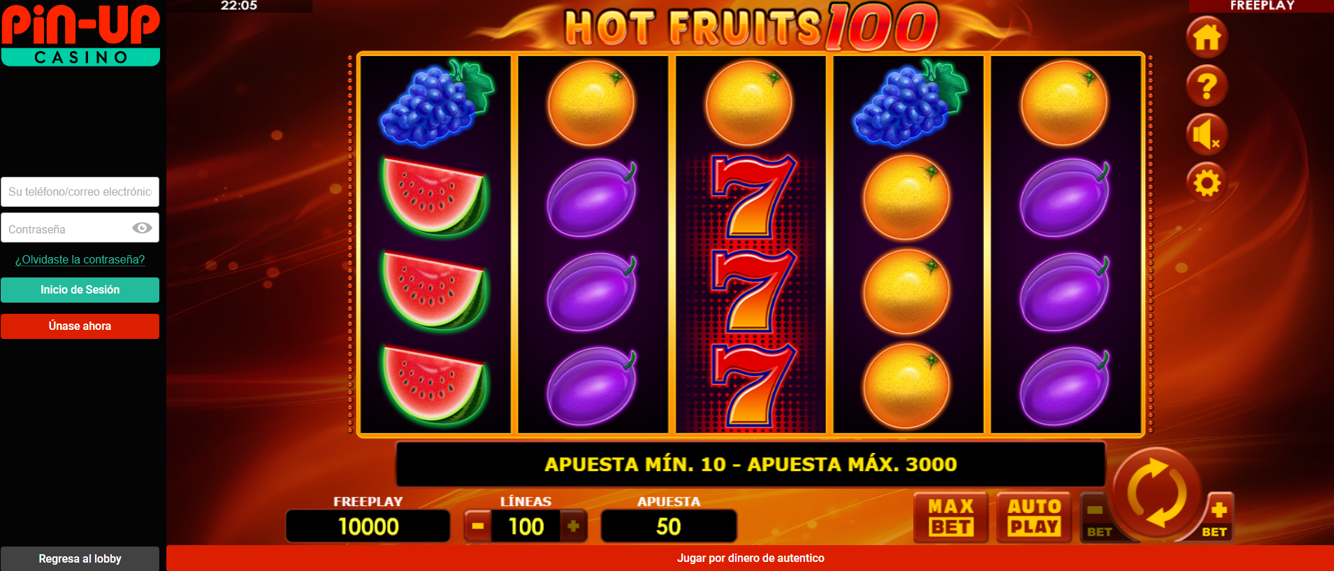 hot fruits 100